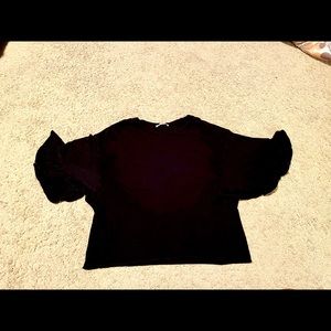 Zara black Shirt Top